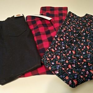 NWT Set of 3 Girl’s Pants, sizes 10&12